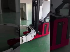 بمحركات كهربائية 2.2kw 4.5M عمودي لفة ورق مكدس تيرنر