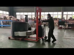 1000mm 1 المرحلة الصاري 500kg النسيج لفة معدات المناولة عربة
