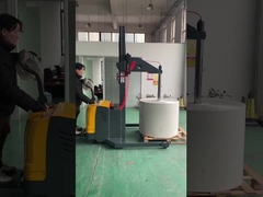 أوتوماتيكي بطارية كهربائية مدعومة الورق الورقية الفيلم البلاستيكي الرفع الورقية لفة سهلة التشغيل