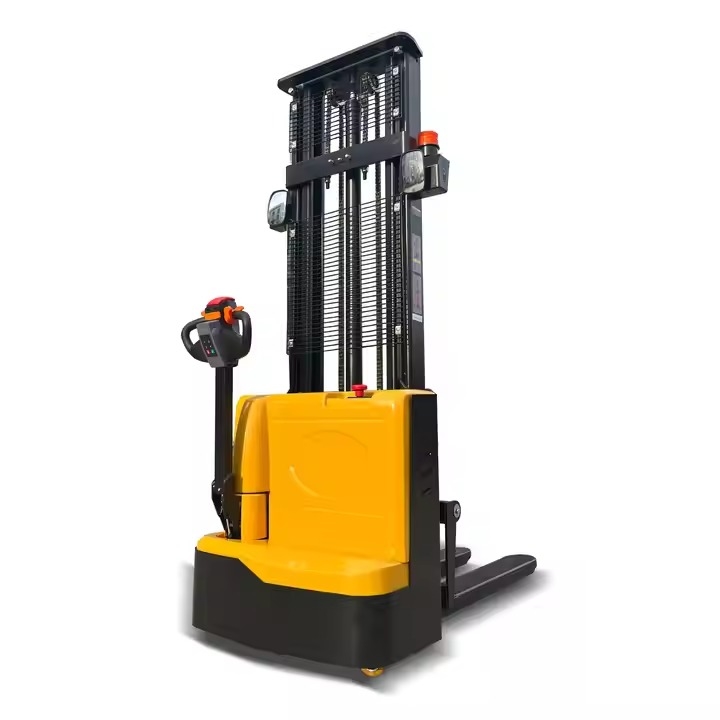 1.6 Ton Electric Walkie Stacker Forklift 1500kg Capacity 24V100Ah