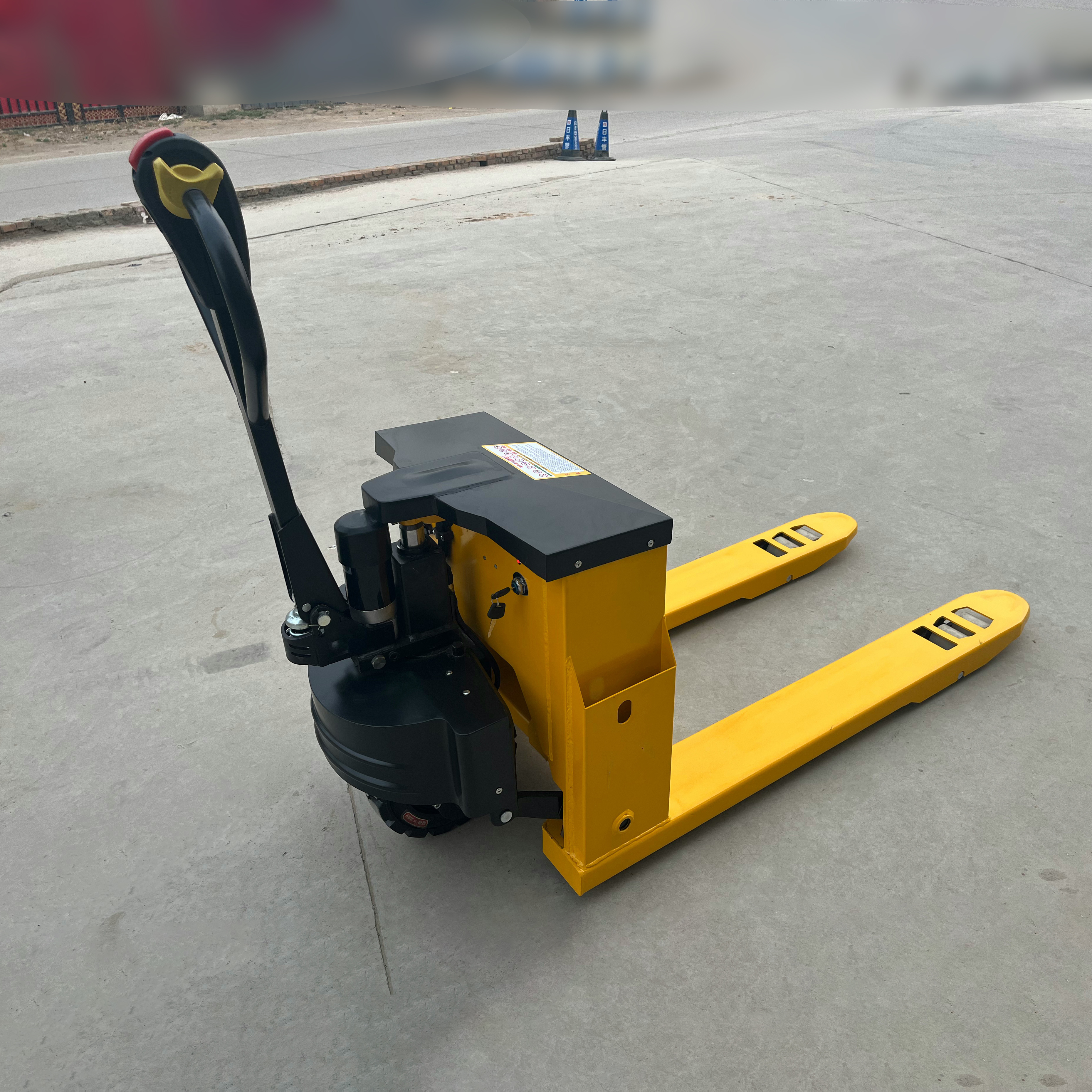 Lithium Battery Powered Electric Pallet Truck 1.5 Ton 2 Ton 2.5 Tons 3 Tons